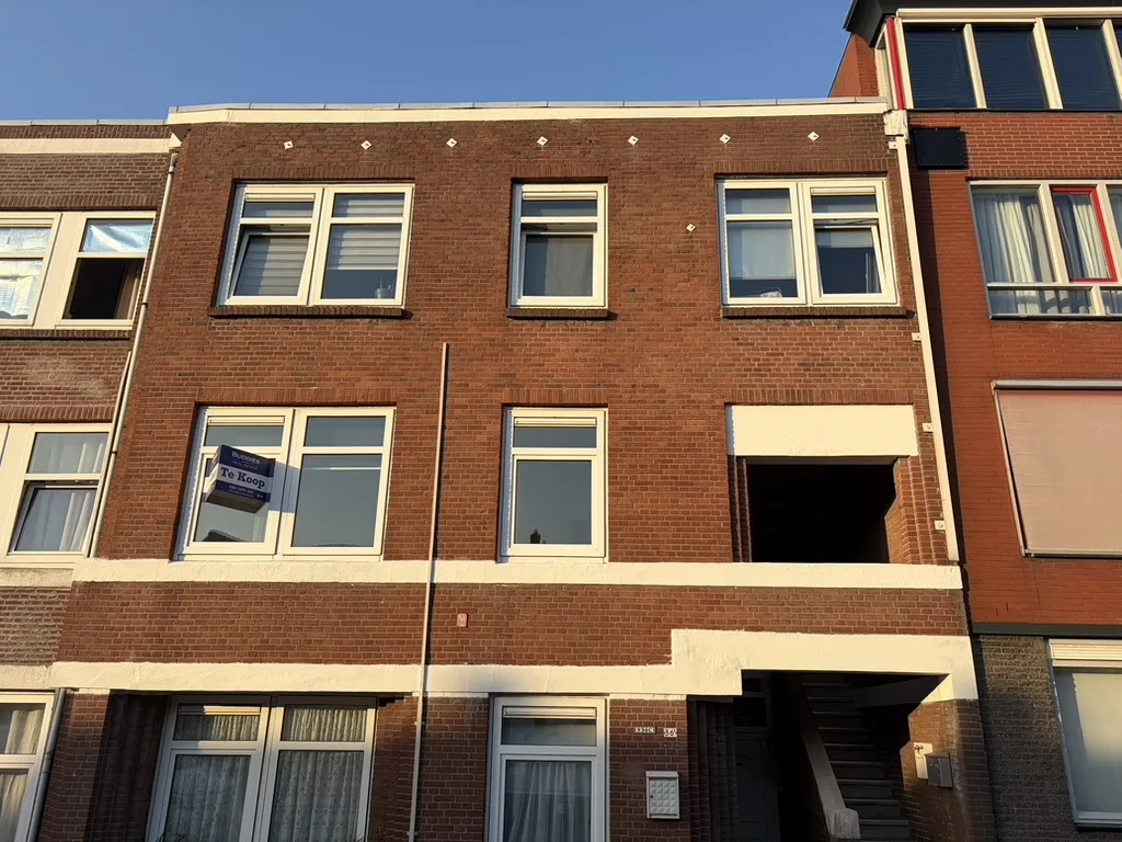 Betonreparatie Schiedam — afgewerkte gevel met egale witte betonverf als toplaag